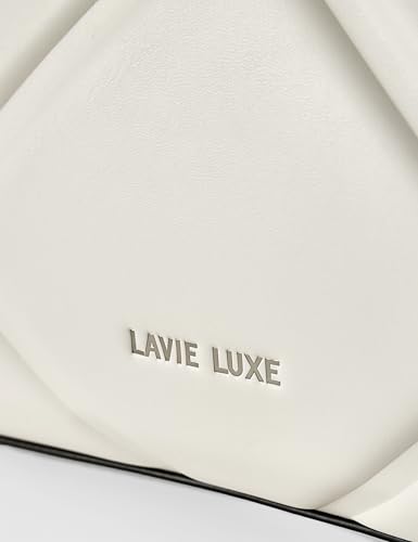 Image of Lavie Luxe Women's Quare25 Medium Debossed Satchel Handbag for Women | Satchel Bag for Work | Ladies purse | Stylish Shoulder Bag | Gift for Women