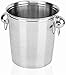 Wiadro do lodu, duże wiadro na lód ze stali nierdzewnej, tanie wiadro do szampana, chłodziarka do wina, idealna na imprezy przy grillu, bary, kluby, restauracje