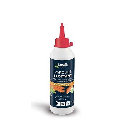 Bostik - Colle Vinylique Parquet Flottant - Collage de Parquets et Sols Stratifiés en Pose...