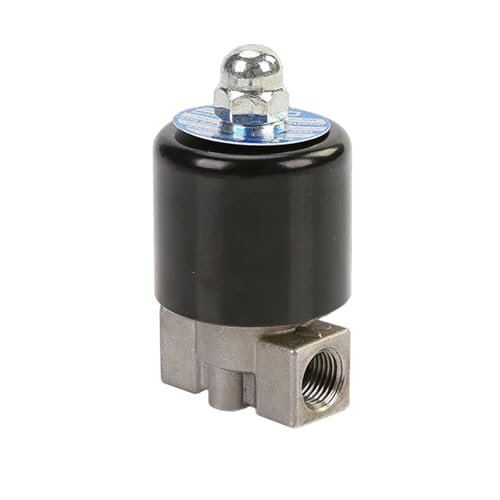Électrovanne en acier inoxydable 1/8 normalement ouverte G 110VAC durable - 5