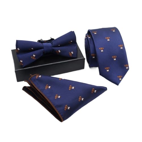 Traje de corbata casual de negocios para hombre miniatura 1
