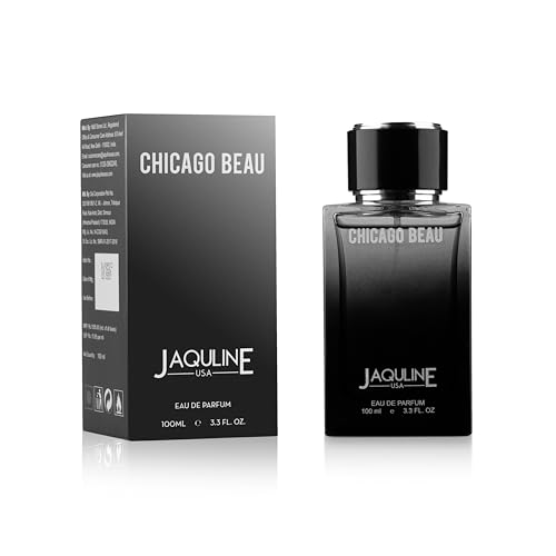 Image of JAQULINE USA Chicago Beau Premium Long Lasting Perfume | Men Women | Woody, Citrus & Musky | Sophisticated Versatile Fragrance - 100ml