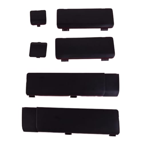Bouchon de finition de toit auto via lot de 6 caches pour barres de toit CR-V 2007-2011 noir