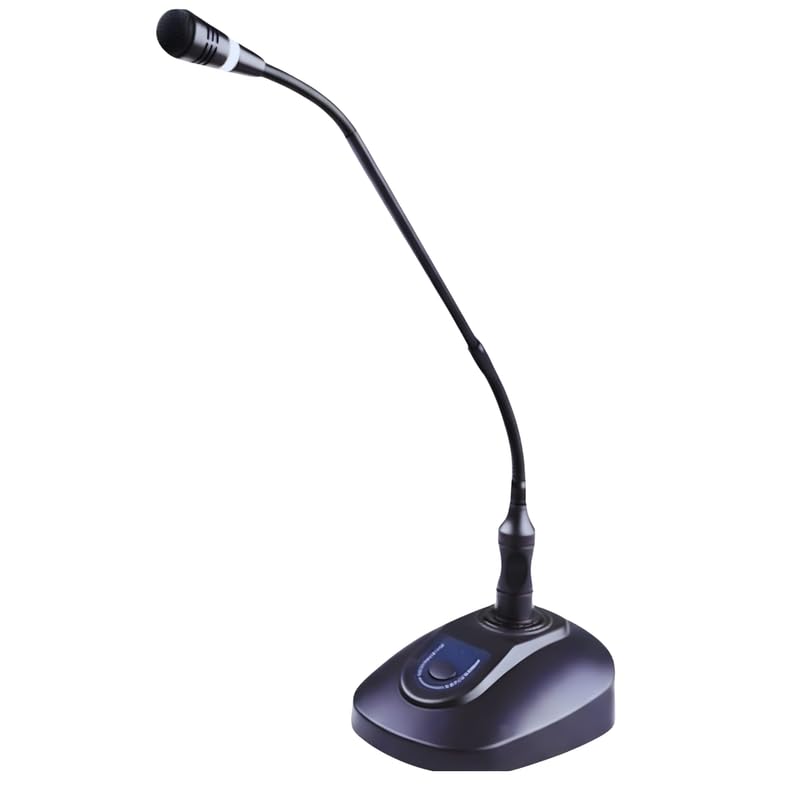 Drumstone 𝟏𝟓 𝐘𝐞𝐚𝐫𝐬 𝐆𝐮𝐚𝐫𝐚𝐧𝐭𝐞𝐞 Professional Desktop Microphone with Control Panel Base Flexible Gooseneck Clear Audio Pickup Noise Reduction and Easy Control Buttons-image-19
