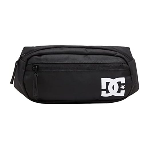DC Shoes Baggoff-Riñonera para Hombre, Cintura Pack, Negro, Einheitsgröße