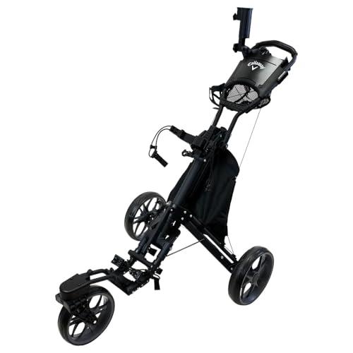 Callaway Golf Prestige 3-Wheel Push Cart Black