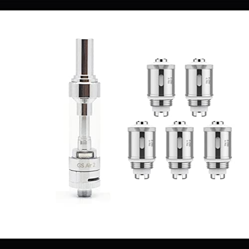 Vitavap' - Pack clearomiseur GS AIR 2 (14mm) et 5 résistances 0,75 Ohm compatible Eleaf - GARANTIT ORIGINAL - sans tabac ni nicotine