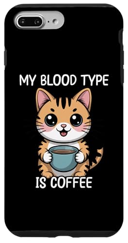 My Blood Type Is Coffee �X�}�z�P�[�X iPhone 7 Plus/8 Plus �p