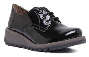 Fly London Simb Schnürhalbschuhe Schwarz 31 EU