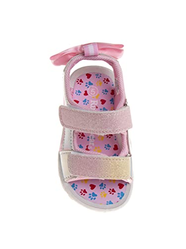 Image of Rugged Bear Girls Sport Active Summer Open Toe Sandals (Toddler)