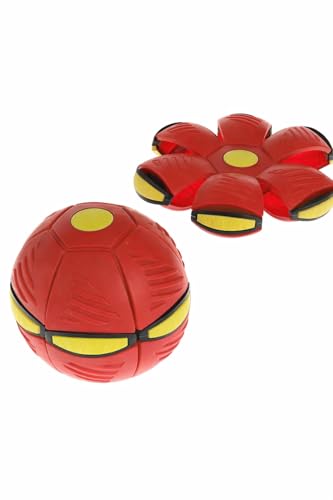 Katlanabilir Flat Ball frizbi disk; bahçe, plaj ve açık alan etkinlikleri için
