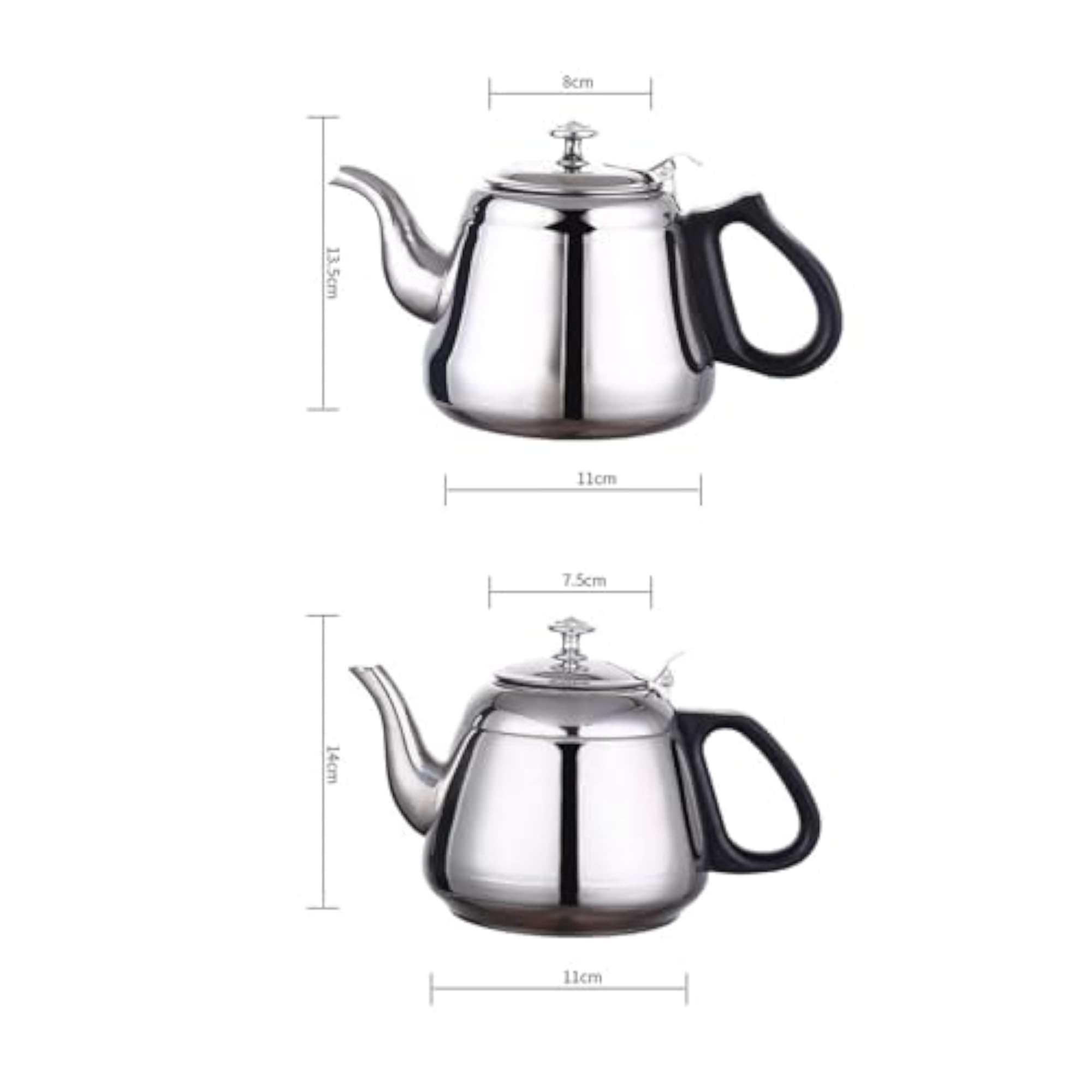 Modern Stainless Steel Tea Kettle for Induction Cookers