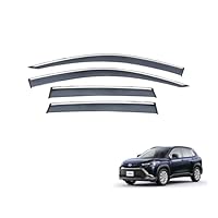 Amazon | カローラクロス（トヨタ）10系 専用 ドアバイザー