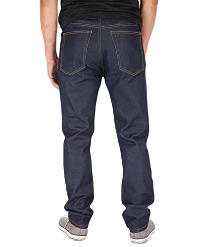 Shaka Wear Mens 12 oz Raw Denim Pants Classic Straight Rigid Jeans 30~442