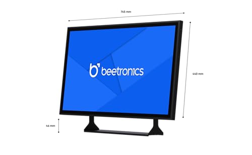Image of Beetronics 32 Inch Touchscreen Monitor | Full HD 1080p | 32TS7M - Industrial-Grade, Professional 10-Point Multi Touch Display for PC, Mac, Linux - HDMI, DisplayPort, USB-C, VGA Inputs