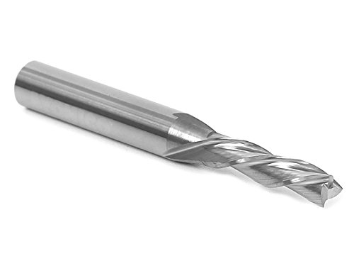 Image of YONICO Downcut Router Bits Spiral 3 Flute Solid Carbide CNC End Mill 3 /16-Inch Dia. 1 /4-Inch Shank 32313-SC