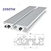 2080T 2080G Heavy Duty Industrial Aluminum Alloy 100-1000mm Aluminum Profile 2080W Engraving Machine Table Panel Running Water Linear Motion Guides(2080G,1000mm)