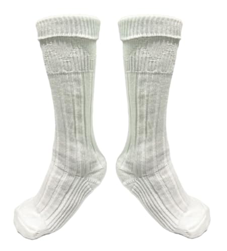 Mens Traditional Scottish Kilt Hose,Scottish Ribbed Socks For Mens Wool Blend Cuff Over Your Kilt Hose2