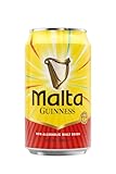 Malta Guinness Non-Alcoholic Malt Drink – Pack of 24 (1 Free Can Inside), 330ml Cans | Premium Energy Malt Beverage