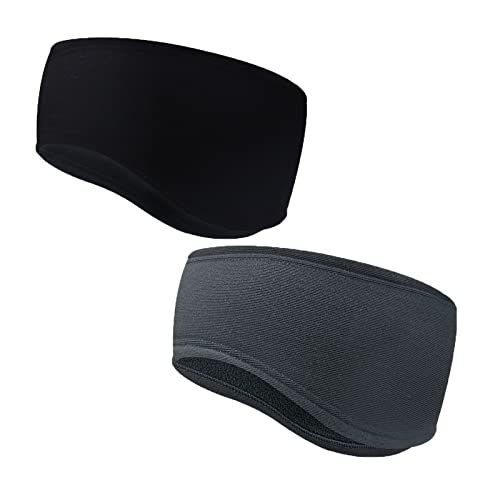 Kapsuen 2 Stirnbänder Winter - Ohrenwärmer Für Sport & Alltag