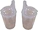 Price comparison product image Plastic Feeding Cup with SPOUT Adult Feeder Beaker Hospital Mug Disability AIDS Pack of 2 Cups with Wide spouts.