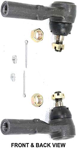 Evan Fischer Front Left Outer Tie Rod End Compatible With Dodge Dakota 1997 1998 1999 Durango 98-99 4WD