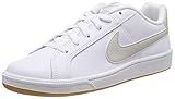  Nike Wmns Court Royale, Zapatillas de Gimnasia para Mujer, Blanco (White/Lt Bone/Gum Lt Brown 115), 38 EU