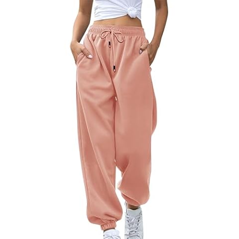 Mrat Loose Fit Sweatpants with Pockets Cover