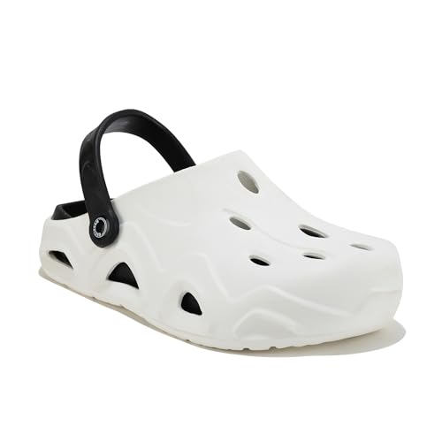 Image of Woodland Men's Black /Lgrey Eva Slides-UK-5 (EURO 39)