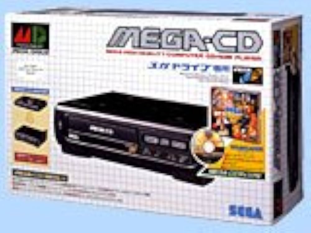 ☆メガCD本体　箱つき　ジャンク　　MEGA-CD　セガ☆ Yahoo!オークション -「メガcd本体」(メガドライブ) (セガ)の