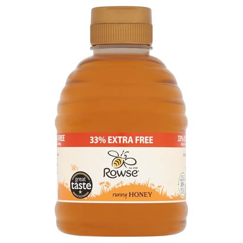 Miel natural pura Rowse 340 g en botella miniatura 1