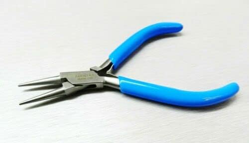 Plier Round Nose Smooth Tips Slim Line Jewelry Hobby Wire Work Pliers 7 Series By JTS