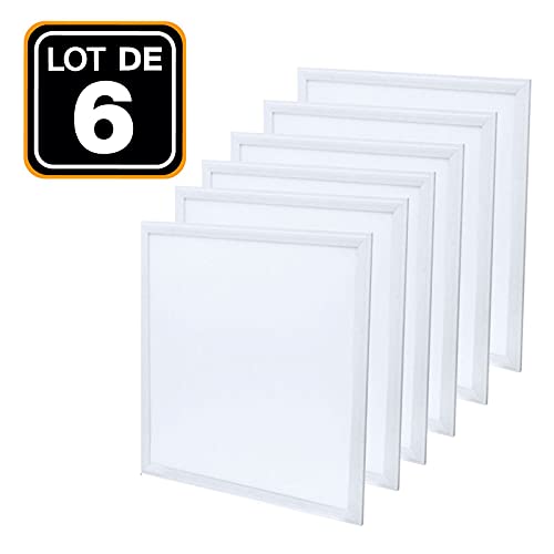 Dalles LED 60x60cm anti-scintillement pour remplacer les néons