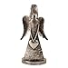 Produktbild IKO Skulptur Figur Engel mit Herz aus Metall mit Teelichthalter
