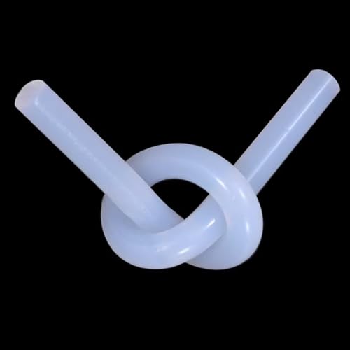 Joint caoutchouc silicone étanche 45mm cordon rond blanc résistant chaleur - 6