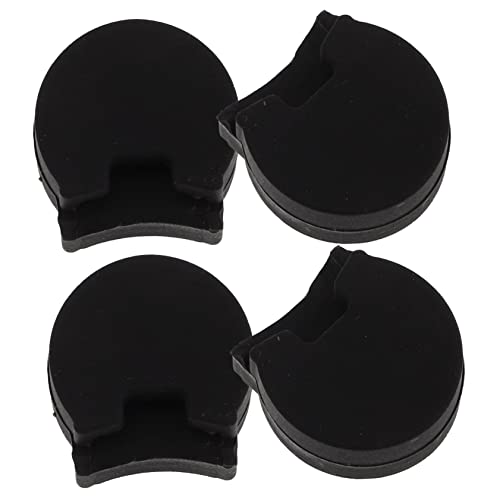 Totority Clarinet Thumb Rest Sleeve Set 4 Pack Silicone Clarinet Thumb Rest Cushion Pad for Clarinet Saxophone Oboe Finger Rest