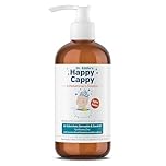 Happy Cappy Dr. Eddie’s Medicated Shampoo for Children, Treats Dandruff and Seborrheic Dermatitis, No Fragrance, Stops Flakes and Redness on Sensitive Scalps and Skin, 8 oz