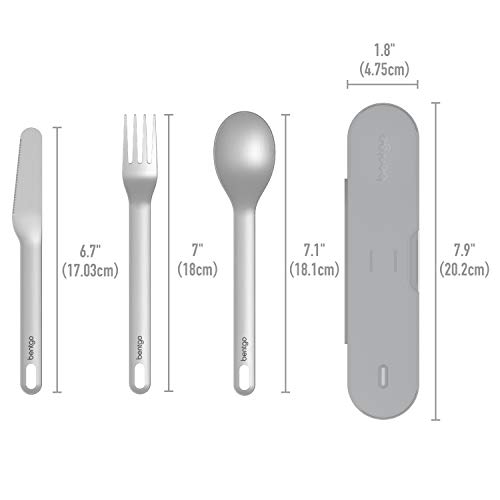 Image of Bentgo Stainless Steel Reusable Travel Utensil Set