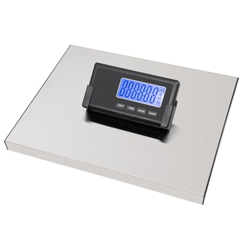 Báscula digital de piso con pantalla remota y capacidad 396 lb miniatura 1