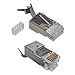 CAT6A STP RJ45 Shielded Modular Plug - 25 Pieces