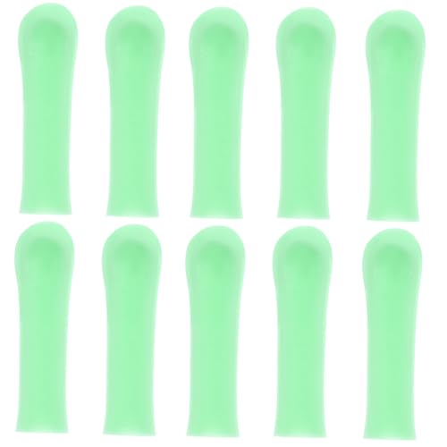 SEWOART 10 Pack Ear Wax Removal Tool Covers Silicone Ear Scoop Sleeves for Safe Cleaning