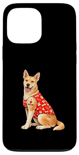 Carolina Dog Mom | I Love Mom �n�[�g �^�g�D�[ �� �X�}�z�P�[�X iPhone 13 Pro Max �p