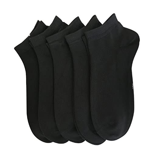 SERISIMPLE Bamboo Ankle Socks Women Lightweight sock Odor Resistant Low Cut Breathable Sock 5 Pairs