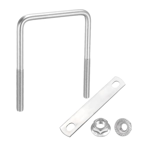 uxcell M8 2-3/4C` Ci[Ch XNGA U{g 4-5/16C` 304XeXX`[ U{g tWZpibgt g[[pt[v[g ԗp (70mm x 110mm)