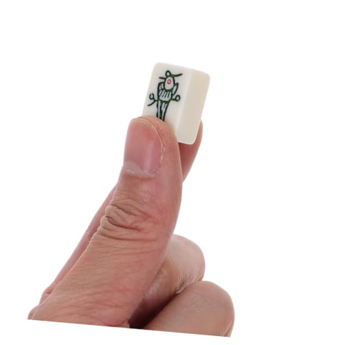Mini Mahjong portátil para viaje y uso en dormitorio miniatura 3