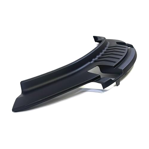 Image of FitParts Compatible with Ford F-150 2009-2014 Front Lower Bumper Deflector | Textured, With Tow Hook Hole, OEM 9L3Z17626B, FO1095228