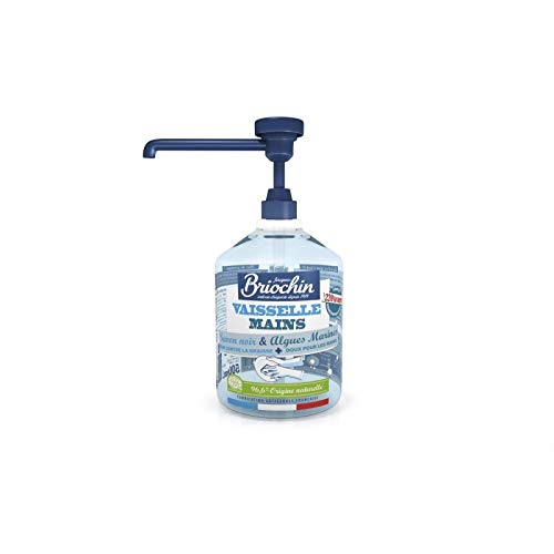 BRIOCHIN - Liquide Vaisselle Et Main Écocert Avec Pompe 500Ml - Lot De 3