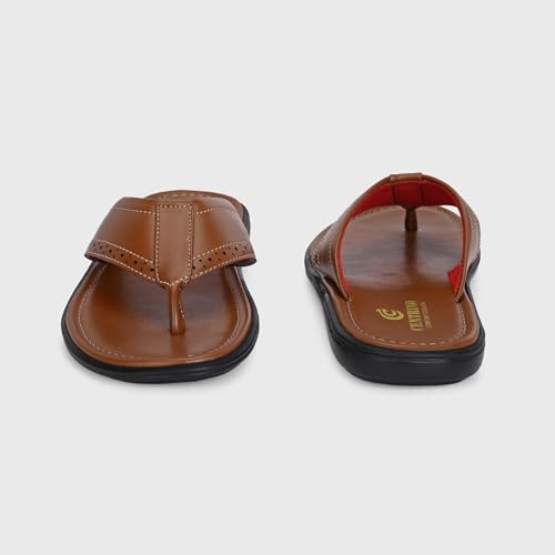 Image of Centrino Slipper for Men | Cushioned Insole for Comfort | Stylish & Durable Chappal for Boys & Men| Perfect for Beach (6802)
