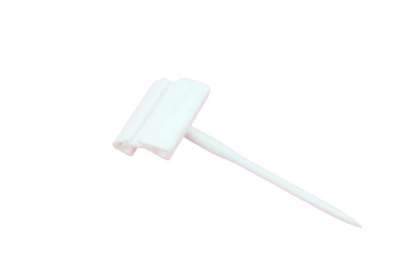 Yangshe 40pcs Plastic Pricing Needles Card Spike To Hold Tags Label Ticket Post Paper Arts Memo Display Bread Bakery Pins