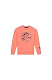 Logo Frontal O\'NEILL LB Circle Surfer Crew Sudadera de Manga Larga, Niños, Naranja (Mandarine), 176